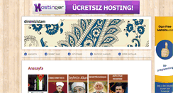 Desktop Screenshot of dinimizislam-com.tr.gg